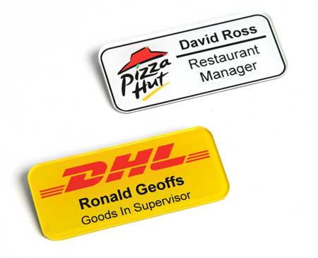Acrylic Name Badges