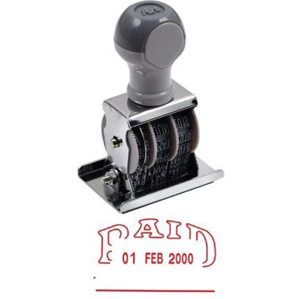 DATE STAMP WITH PAID / RECEIVED