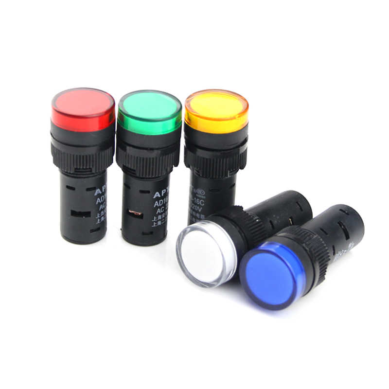 LED Indicator Lamp Signal Indicating Lamp AD16-16DS